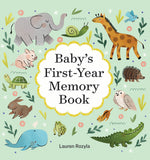 Book cover for Baby's First-Year Memory Book: Memories and Milestones