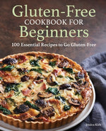 Book cover for Gluten-Free Cookbook for Beginners: 100 Essential Recipes to Go Gluten-Free