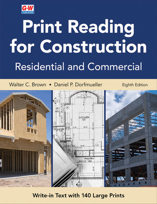 Book cover for Print Reading for Construction: Residential and Commercial
