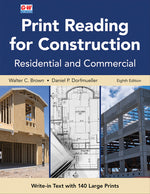 Book cover for Print Reading for Construction: Residential and Commercial