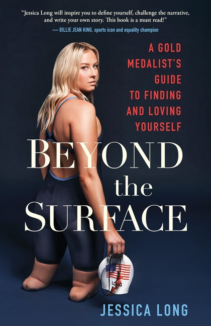 Book cover for Beyond the Surface: A Gold Medalist's Guide to Finding and Loving Yourself
