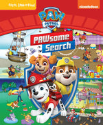 Book cover for Nickelodeon Paw Patrol Pawsome Search: First Look and Find