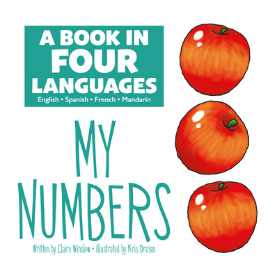 Book cover for A Book in Four Languages: My Numbers: My Numbers