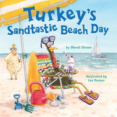 Book cover for Turkey's Sandtastic Beach Day