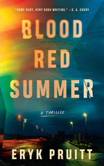 Book cover for Blood Red Summer: A Thriller