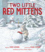 Book cover for Two Little Red Mittens