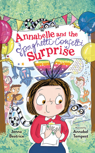 Book cover for Annabelle and the Spaghetti-Confetti Surprise