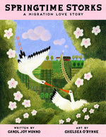 Book cover for Springtime Storks: A Migration Love Story