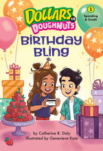 Book cover for Birthday Bling (Dollars to Doughnuts Book 1): Spending