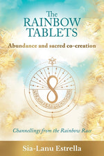 Book cover for Rainbow Tablets: Abundance and Sacred Co-Creation: Channellings from the Rainbow Race