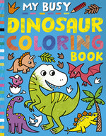 Book cover for My Busy Dinosaur Coloring Book