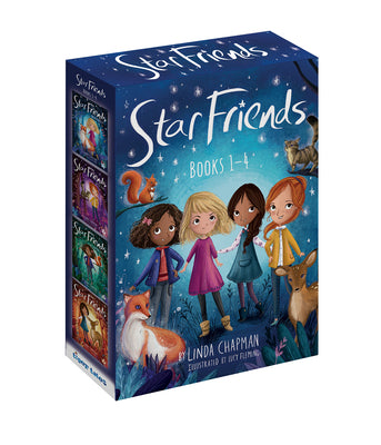Book cover for Star Friends Boxed Set, Books 1-4: Mirror Magic; Wish Trap; Secret Spell; Dark Tricks