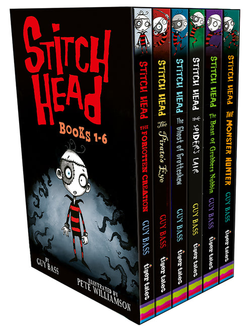 Book cover for Stitch Head 6-Book Boxed Set