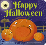 Book cover for Happy Halloween: A Touch-And-Feel Book