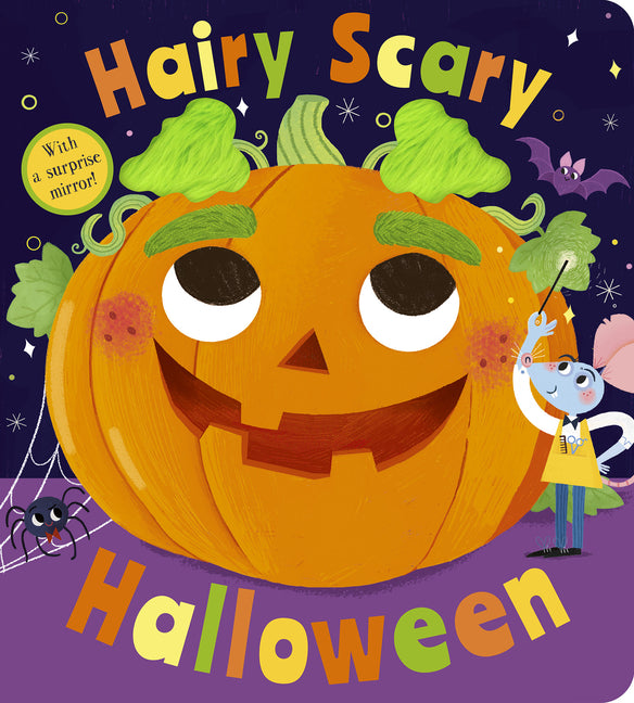 Book cover for Hairy Scary Halloween: With a Surprise Mirror!