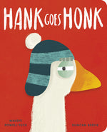 Book cover for Hank Goes Honk