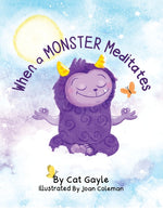 Book cover for When a Monster Meditates