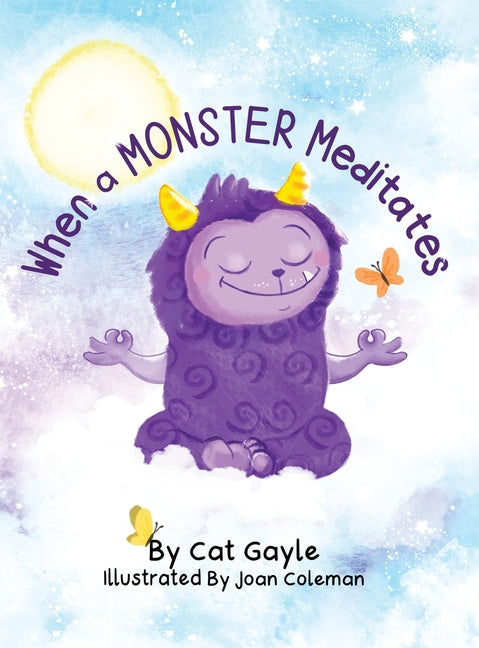 Book cover for When a Monster Meditates