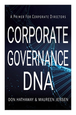 Book cover for Corporate Governance DNA: A primer for Corporate Directors