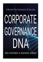 Book cover for Corporate Governance DNA: A primer for Corporate Directors