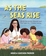 Book cover for As the Seas Rise: Nicole Hernández Hammer and the Fight for Climate Justice