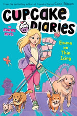 Book cover for Emma on Thin Icing the Graphic Novel