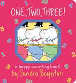 Book cover for One, Two, Three!: A Happy Counting Book