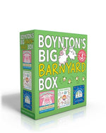 Book cover for Boynton's Big Barnyard Box (Boxed Set): Perfect Piggies!; Fifteen Animals!; Barnyard Dance!