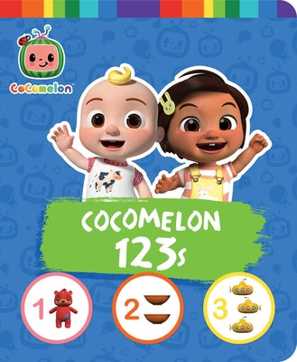 Book cover for Cocomelon 123s