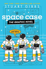 Book cover for Space Case the Graphic Novel