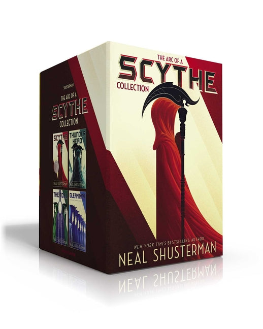 Book cover for Arc of a Scythe Collection (Boxed Set): Scythe; Thunderhead; The Toll; Gleanings (Boxed Set)