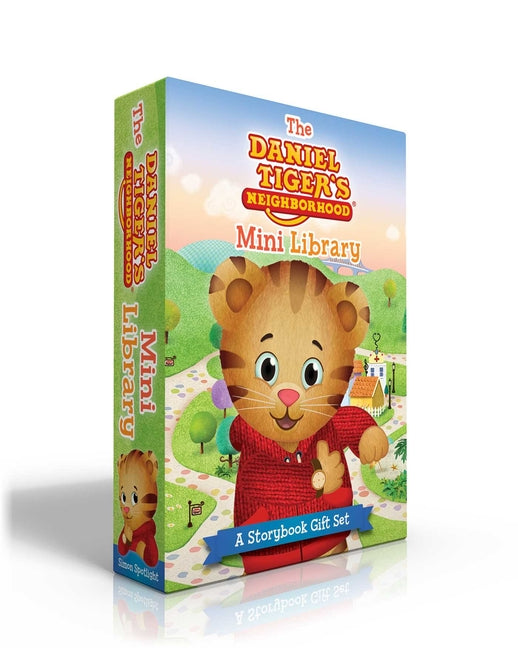 Book cover for Daniel Tiger's Neighborhood Mini Library (Boxed Set): Welcome to the Neighborhood!; Goodnight, Daniel Tiger; Daniel Chooses to Be Kind; You Are Specia