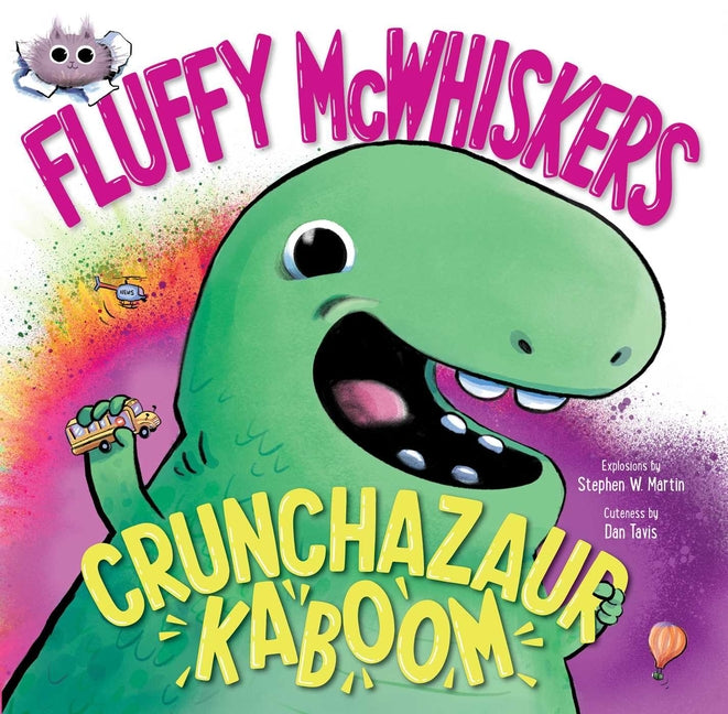 Book cover for Fluffy McWhiskers Crunchazaur Kaboom
