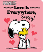 Book cover for Love Is Everywhere, Snoopy!