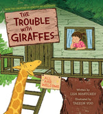 Book cover for Trouble with Giraffes