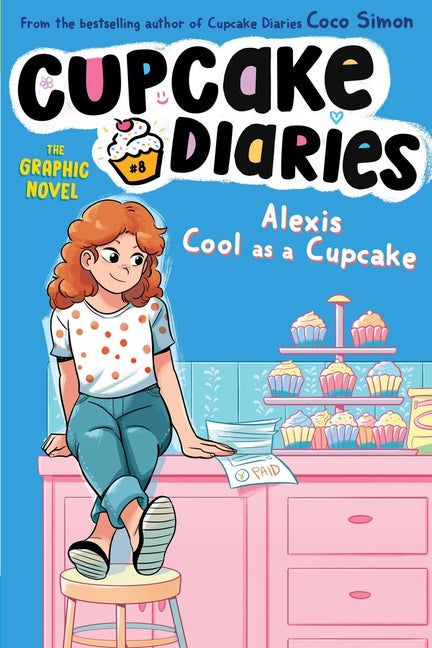Book cover for Alexis Cool as a Cupcake the Graphic Novel