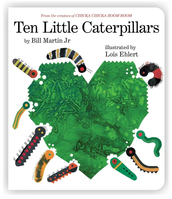 Book cover for Ten Little Caterpillars
