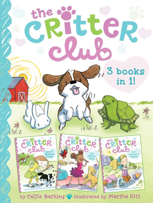 Book cover for Critter Club 3 Books in 1!: Amy and the Missing Puppy; All about Ellie; Liz Learns a Lesson (Bind-Up)