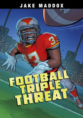Book cover for Football Triple Threat