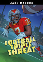 Book cover for Football Triple Threat
