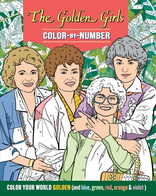 Book cover for The Golden Girls Color-By-Number