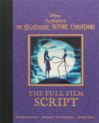 Book cover for Disney Tim Burton's the Nightmare Before Christmas: The Full Film Script