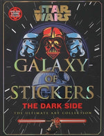 Book cover for Star Wars Galaxy of Stickers the Dark Side: The Ultimate Art Collection