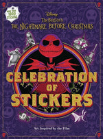 Book cover for Disney Tim Burton's the Nightmare Before Christmas Celebration of Stickers