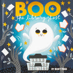 Book cover for Boo the Library Ghost