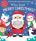 Book cover for Who Said Merry Christmas?
