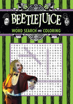 Book cover for Beetlejuice Word Search and Coloring