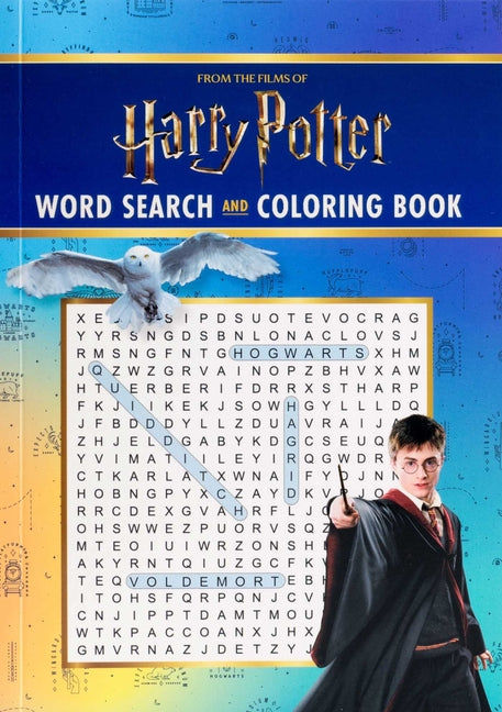 Book cover for Harry Potter Word Search and Coloring Book