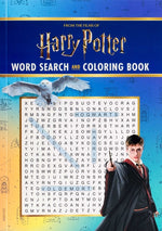 Book cover for Harry Potter Word Search and Coloring Book
