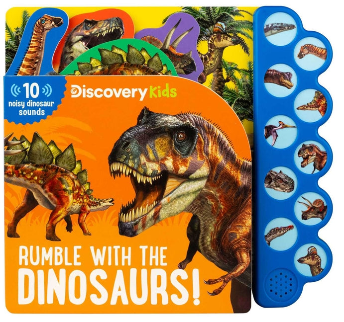 Book cover for Discovery Kids: Rumble with the Dinosaurs